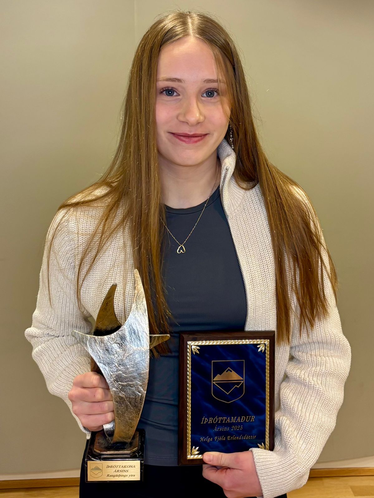 Íþróttakona ársins 2025 -Helga Fjóla Erlendsdóttir - Frjálsar íþróttir.