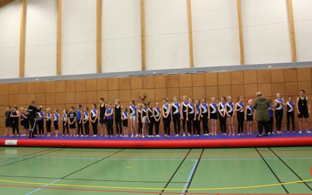 Frábær jólasýning fimleikadeildar UMF Heklu