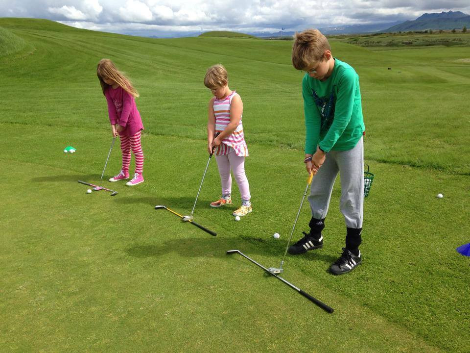 Golftímar og kennsla fyrir börn og unglinga í sumar