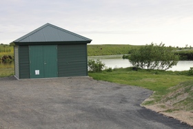 Hreinsibúnaðurinn við fráveituna á Hellu