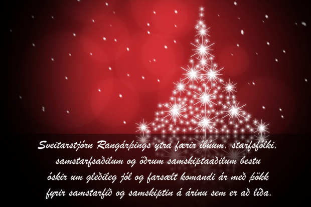 Jólakveðja sveitarstjórnar 2012