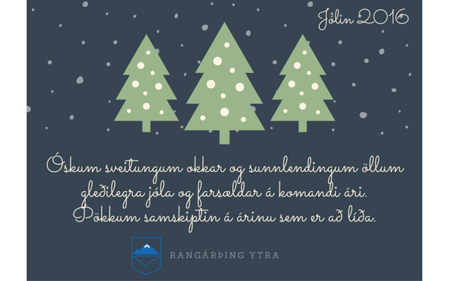 Jólakveðja frá Rangárþingi ytra