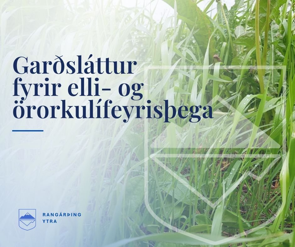 Garðsláttur fyrir elli- og örorkulífeyrisþega
