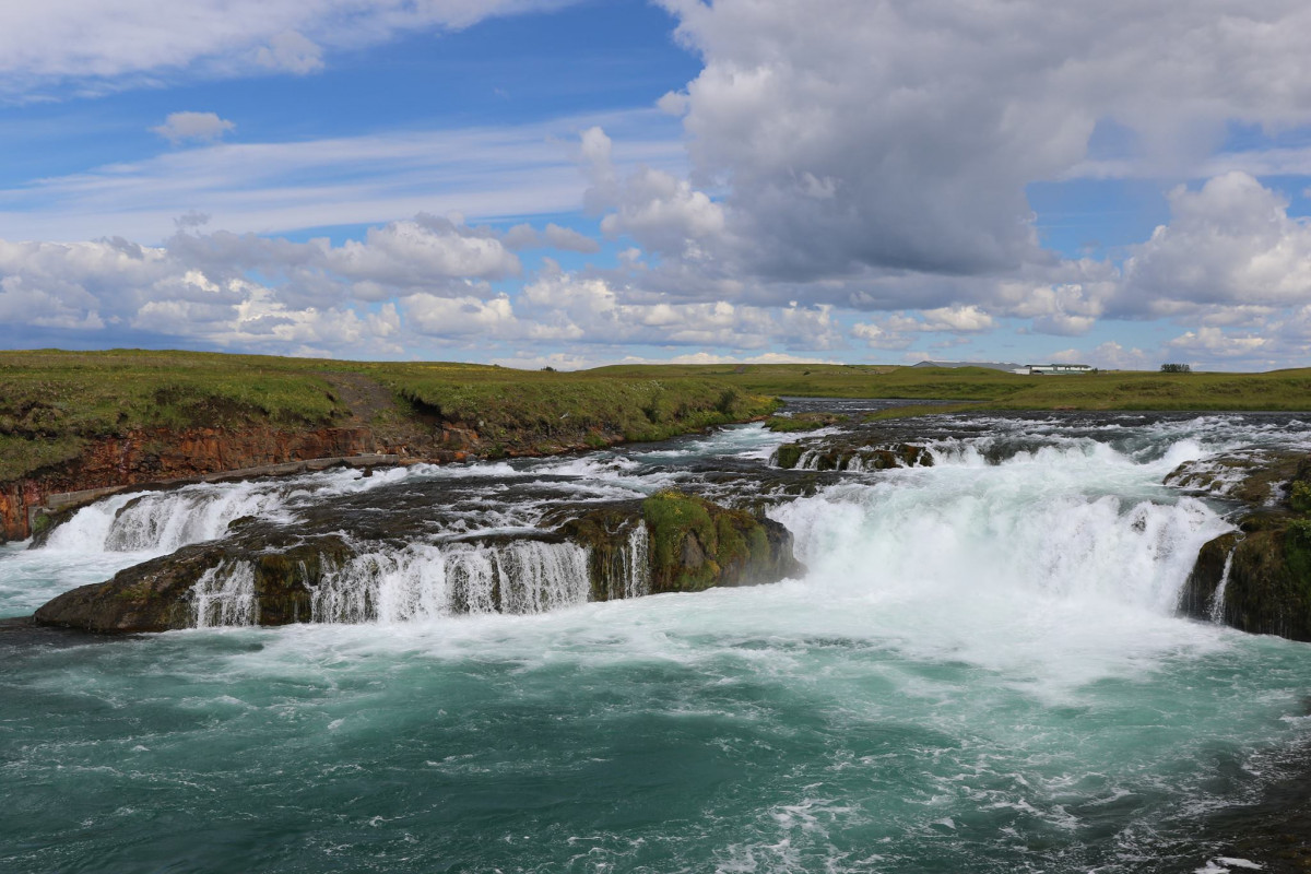 Ægissíðufoss í Ytri-Rangá.