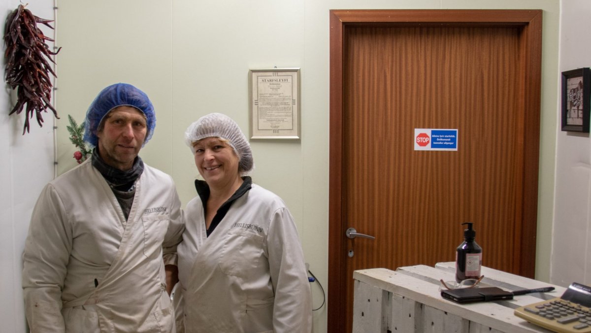 Eiður Kristinsson og Anna Björg Stefánsdóttir