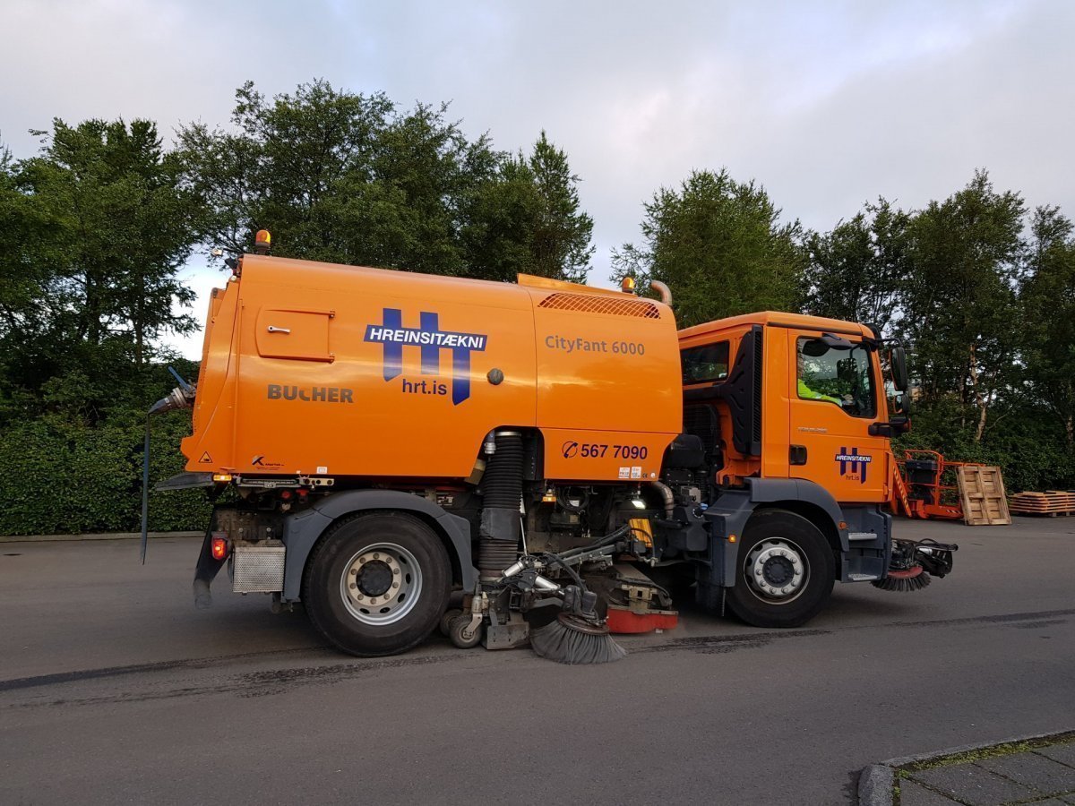 Áframhald á götusópun 16. og 17. maí.