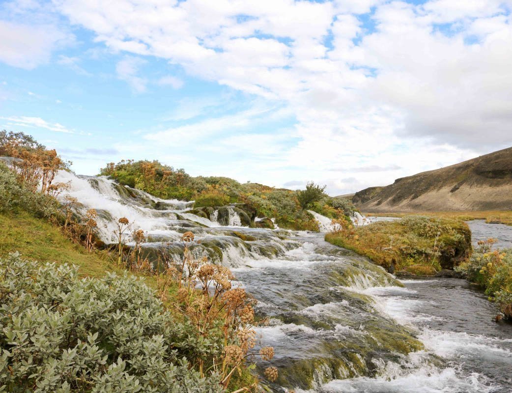 Fossabrekkur í Rangárþingi ytra