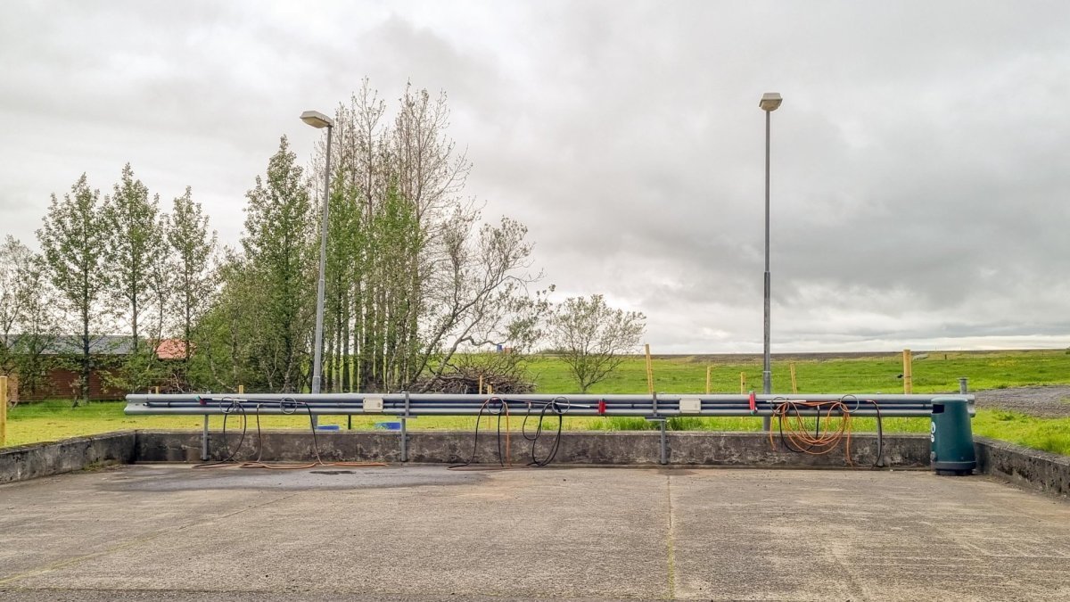 Þvottaplanið við Ægissíðu er opið