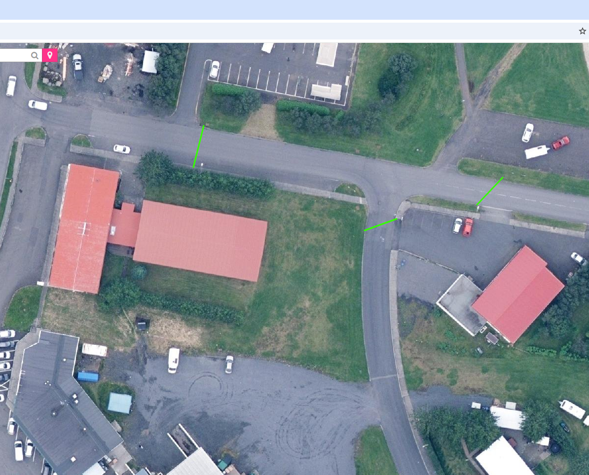 Gatnamót Þingskála og Dynskála lokuð vegna viðgerða