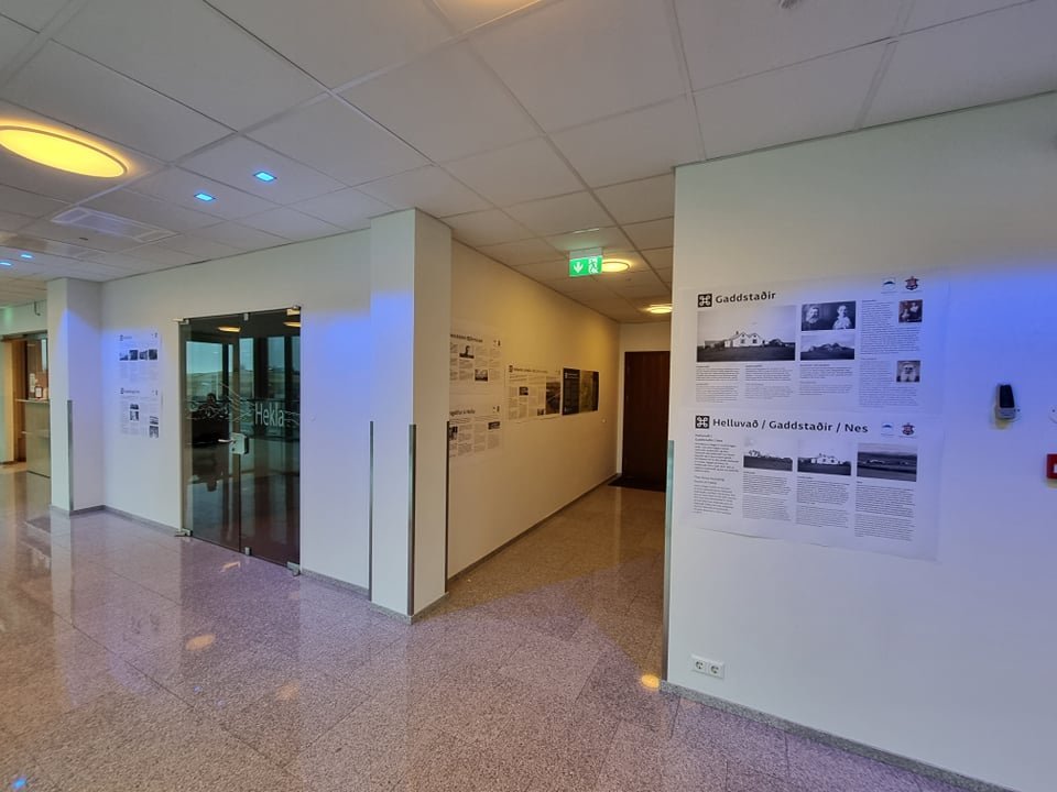 Fræðsluskilti til yfirlestrar