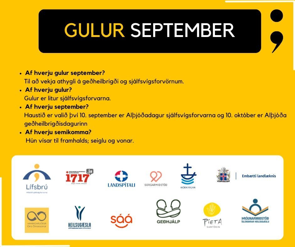 Af hverju Gulur september?