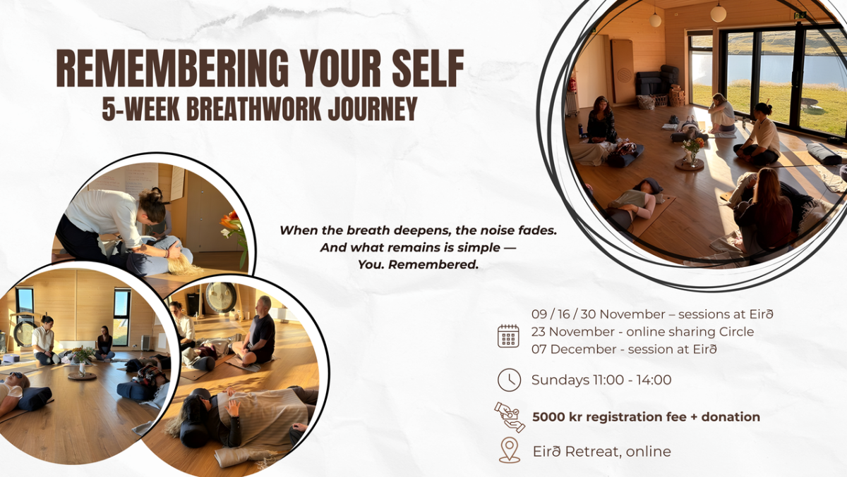Öndunarnámskeið / Breathwork course