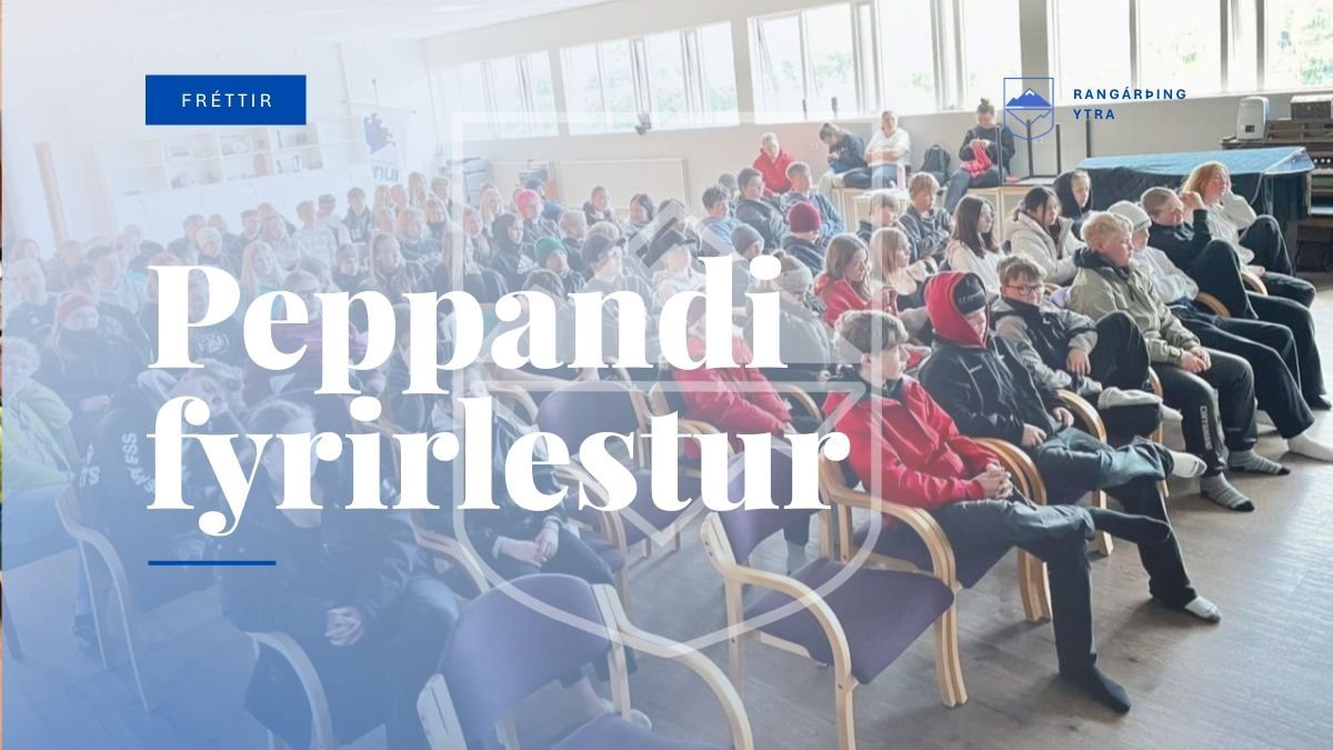 Vinnuskólar í Peppandi fyrirlestri