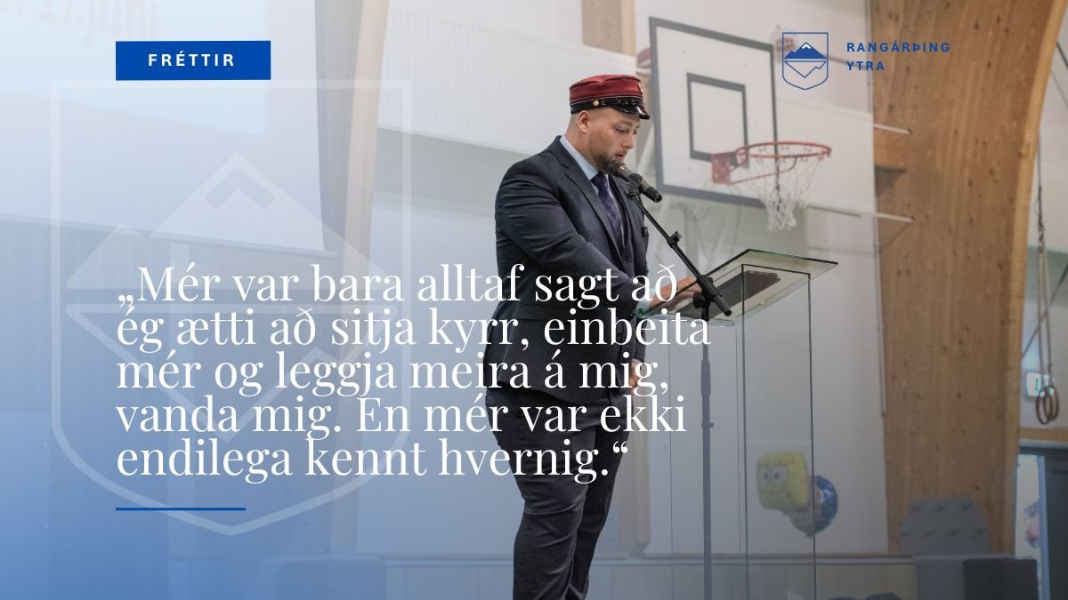 Ræða nýstúdents 17. júní 2026 - Sindri Snær Brynjólfsson