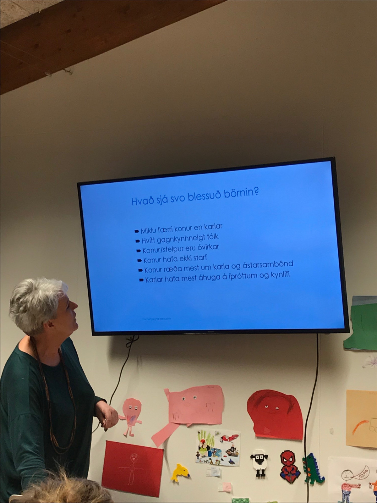 Kynjajafnréttismál á Leikskólanum Laugalandi