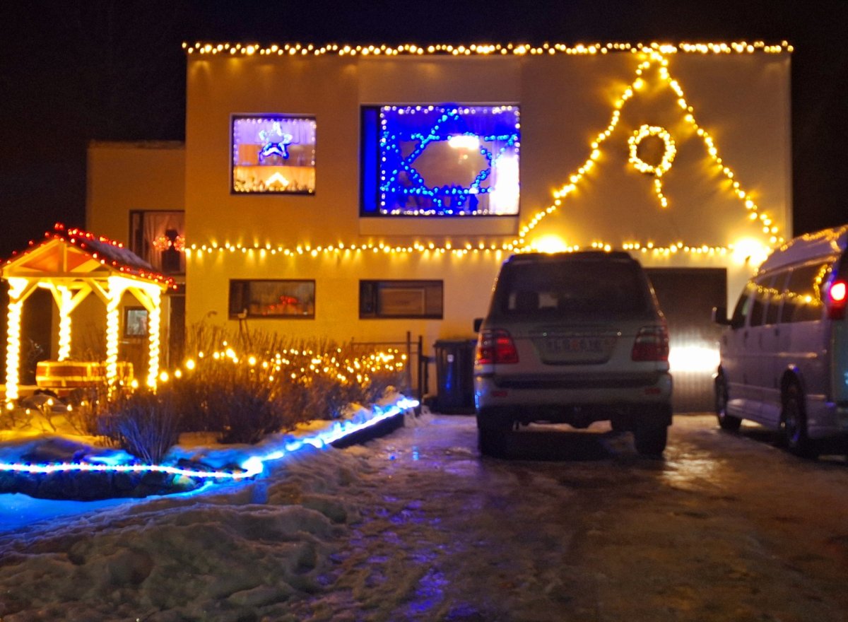 Úrslit jólaskreytingakeppninnar