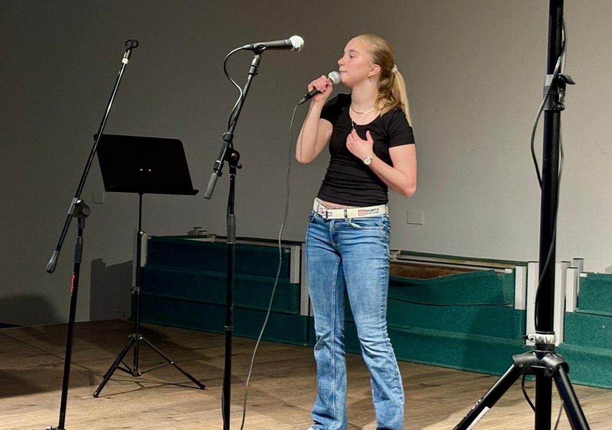 Sigurvegari söngkeppni Hellisins: Hafdís Laufey Ómarsdóttir