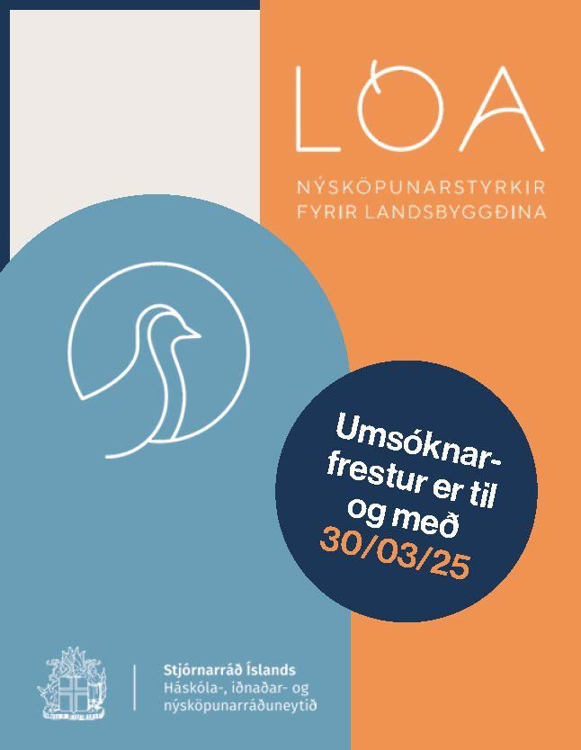Lóa - nýsköpunarstyrkir fyrir Landsbyggðina
