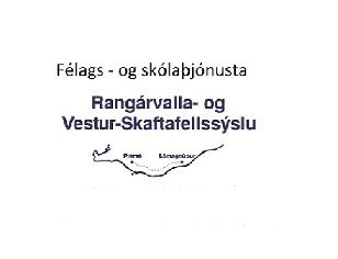 Störf í félagslegri liðveislu