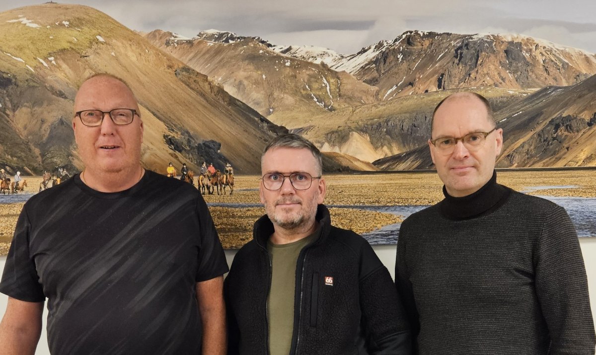 Har. Birgir Haraldsson skipulagsfulltrúi, Stefán Short byggingafulltrúi og Jón G. Valgeirsson sveita…