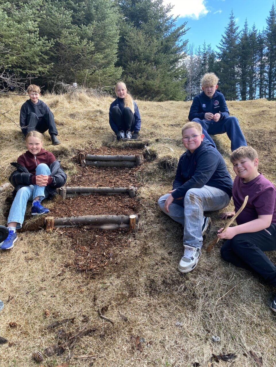 Líf og fjör í Laugalandsskóla