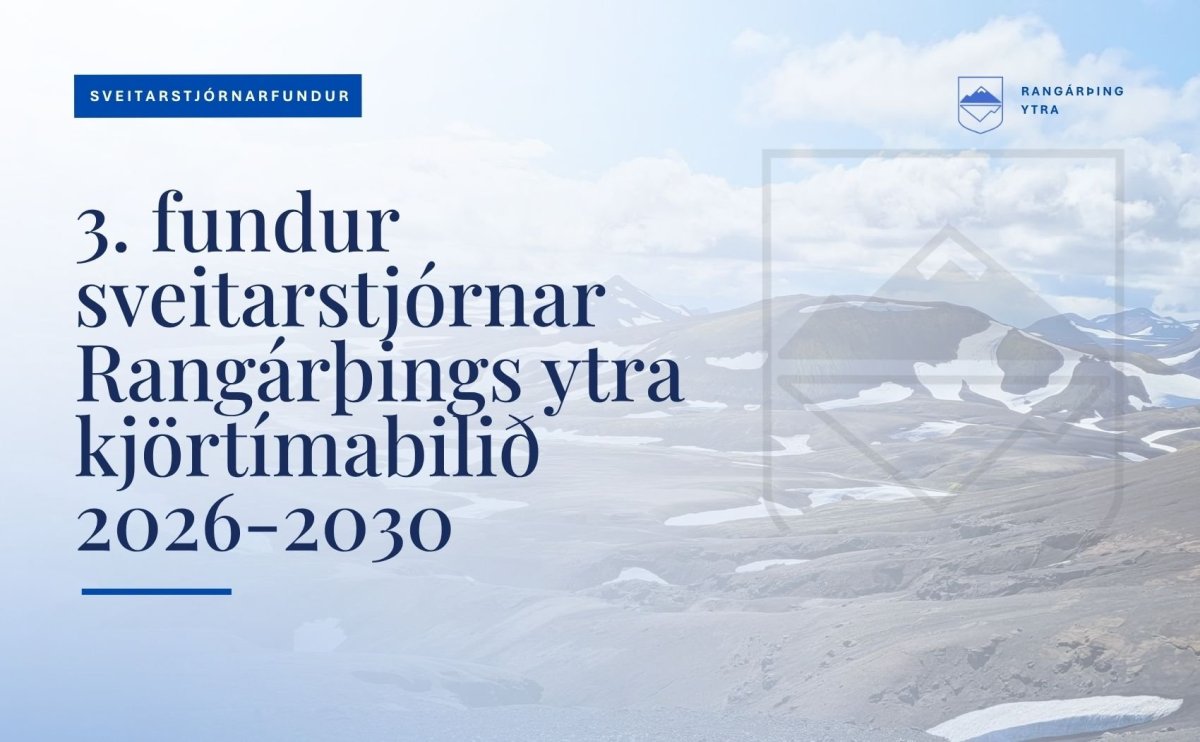 3. fundur Sveitarstjórnar Rangárþings ytra