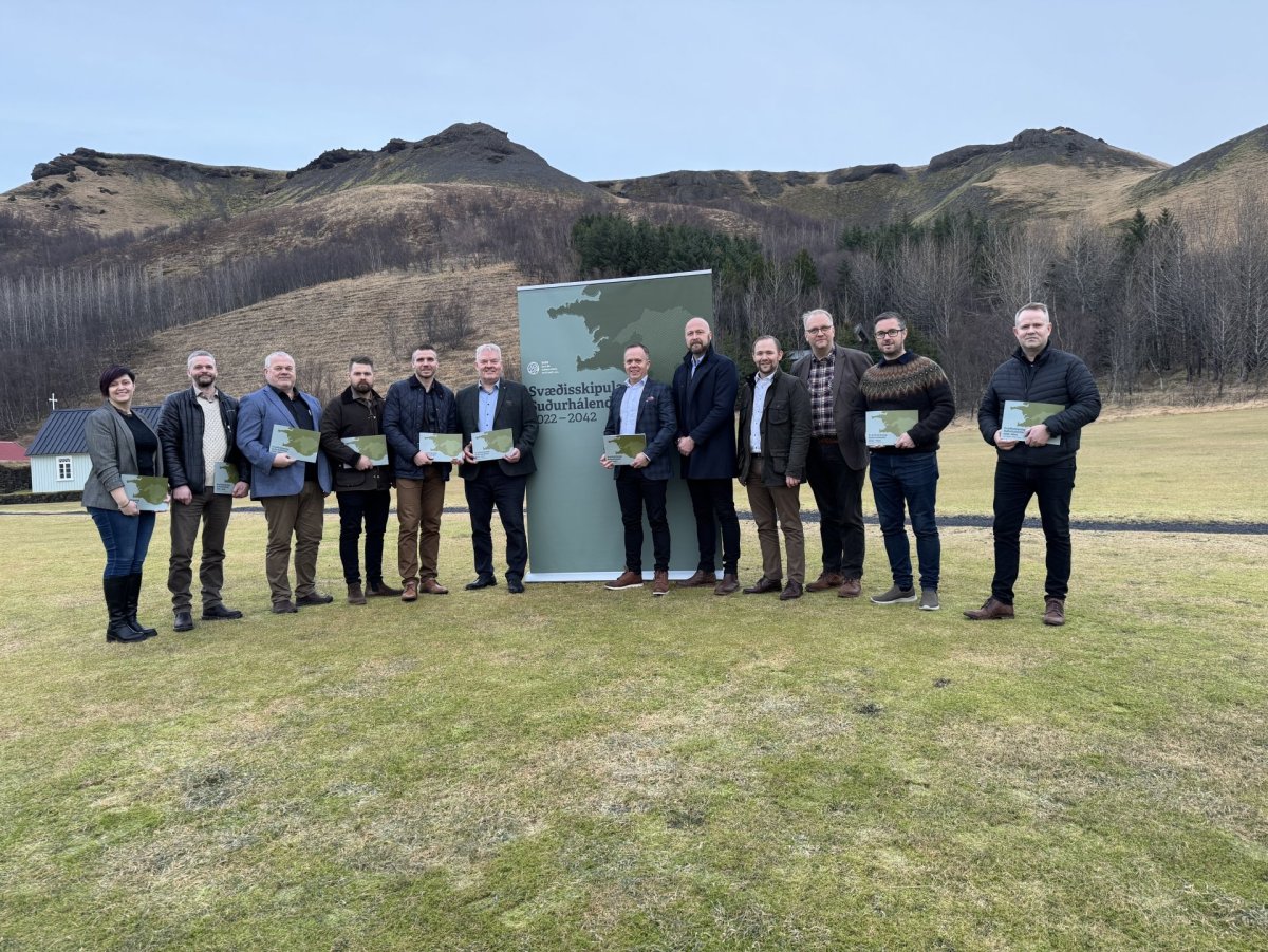 Svæðisskipulag Suðurhálendis undirritað