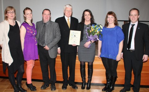 Menntaverðlaun Suðurlands fóru til Laugalandsskóla