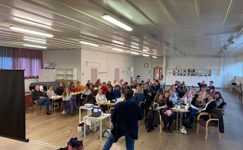 Frá skipulagsdegi leikskólanna í RY og Ásahrepp