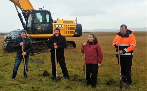 Framkvæmdir hafnar við stækkun vatnsveitu