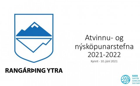 Atvinnu- og nýsköpunarstefna Rangárþings ytra staðfest í sveitarstjórn
