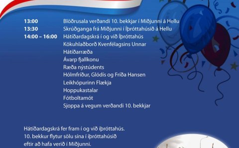 17. júní 2023 á Hellu