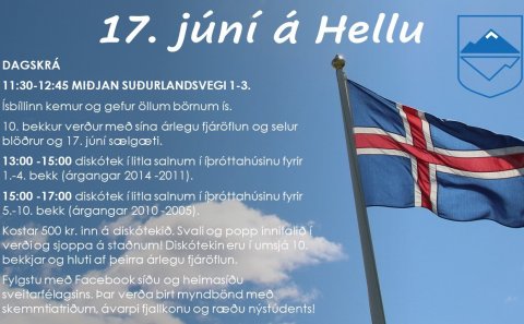 17. júní hátíðarhöld á Hellu