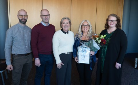 Kristinn Ingi Austmar Guðnason aðstoðarskólastjóri Grunnskólans á Hellu, Jón Valgeirsson sveitarstjó&hellip;