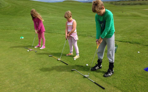 Golftímar og kennsla fyrir börn og unglinga í sumar