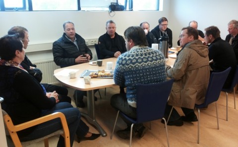 Rangárþing ytra til fyrirmyndar í fráveitumálum - fulltrúar frá Árborg kynna sér búnaðinn