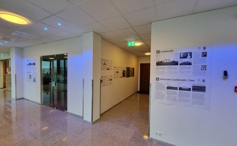 Fræðsluskilti til yfirlestrar