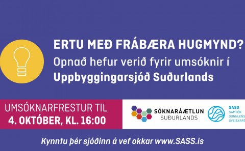 Uppbyggingarsjóður Suðurlands - kynningarfundur