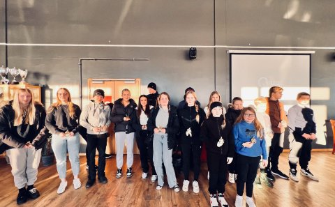 Stór og öflugur hópur sem keppti á Landsmóti hestamanna í sumar.