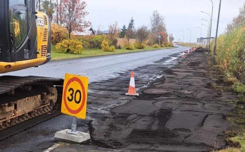 Tímabundin lokun Langasands