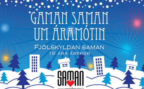 Gaman saman um áramótin