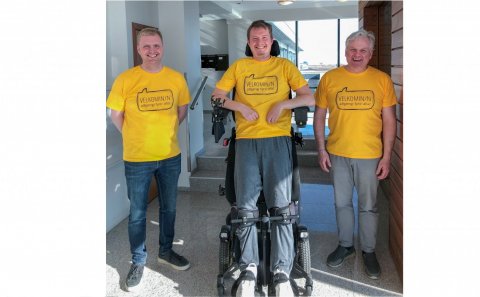 F.v. Eiríkur Vilhelm Sigurðarson, markaðs- og kynningarfulltrúi, Brandur Bjarnason Karlsson, frumkvo…