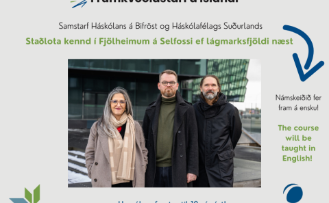 Frumkvöðlastarf á Íslandi - námskeið