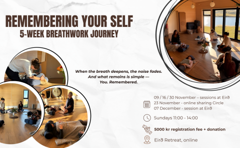 Öndunarnámskeið / Breathwork course