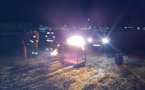 Brunavarnaæfing og kynning