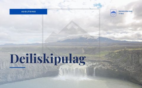 Auglýsing á niðurstöðu sveitarstjórnar í Rangárþingi ytra
