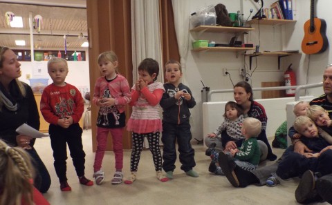 Dagur íslenskrar tungu hjá Leikskólanum á Laugalandi