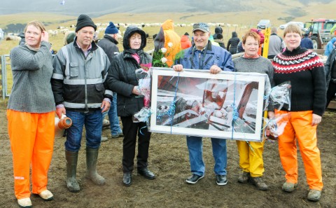 Olgeir heiðraður í Áfangagili