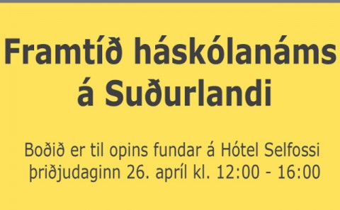 Framtíð háskólanáms á Suðurlandi