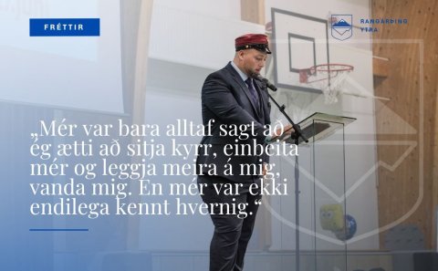 Ræða nýstúdents 17. júní 2026 - Sindri Snær Brynjólfsson